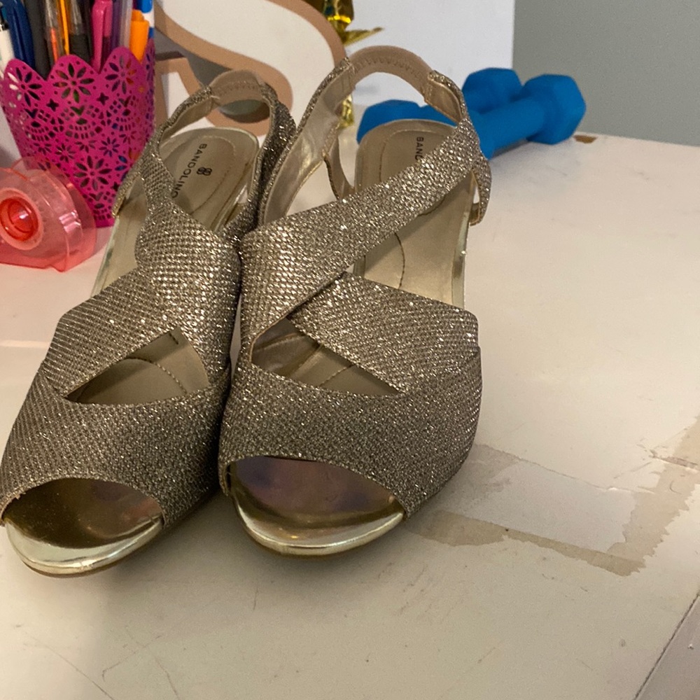 Sparkly heels